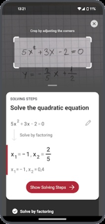 view the answer with photomath