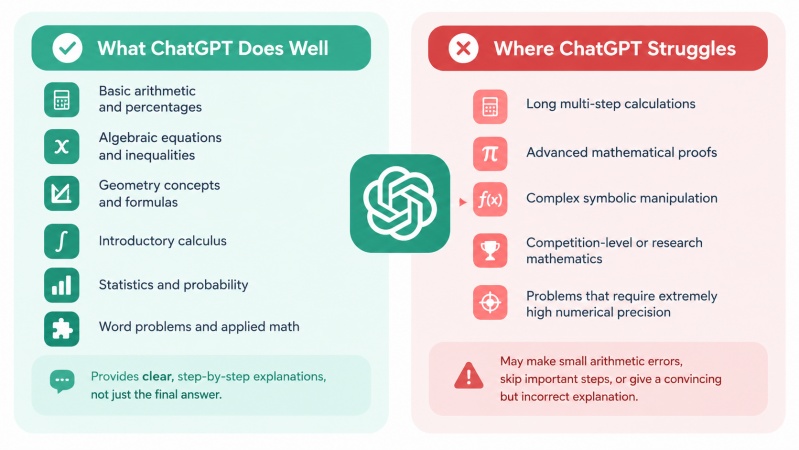What ChatGPT Can Handle Well and Where It Struggles