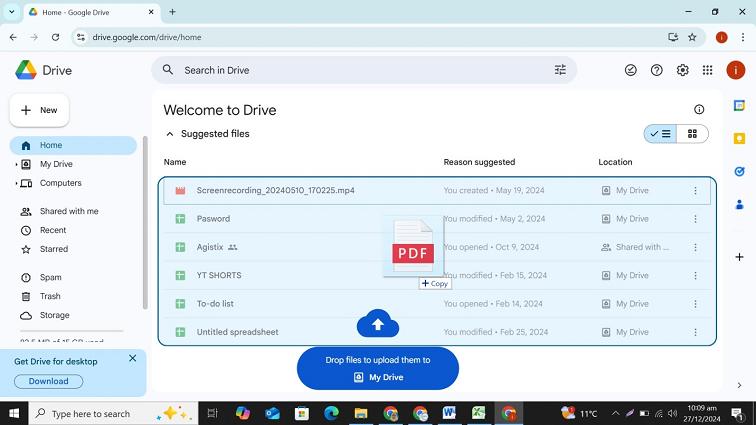 how to upload pdf to google drive 4