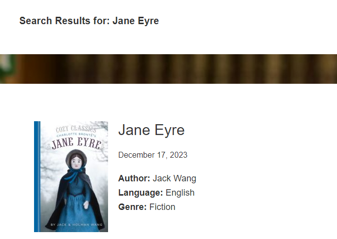 search the book name