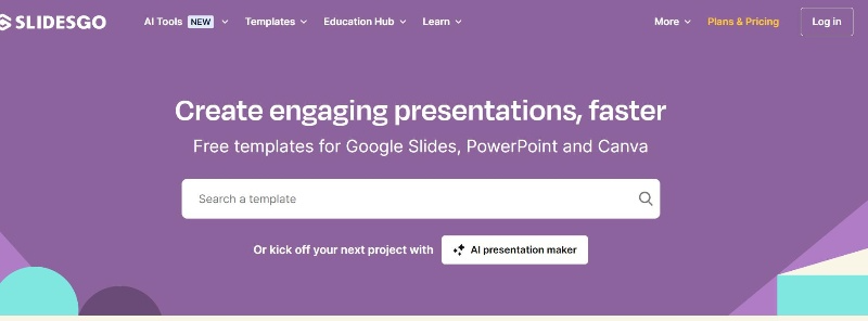 slidesgo ai presentation maker