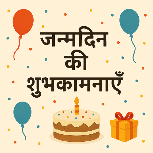 Birthday Wishes for Love in Hindi
