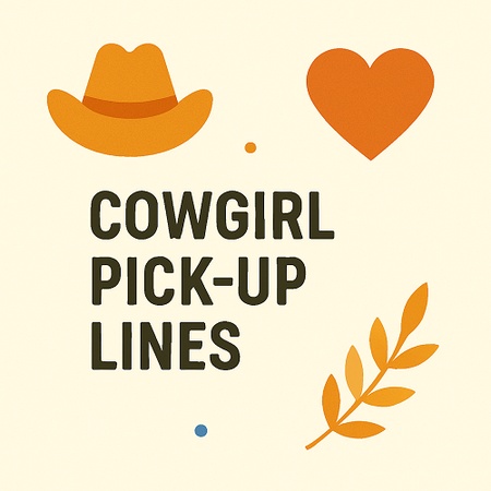 Cowgirl Pick up Lines