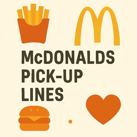 Mcdonalds Pick up Lines