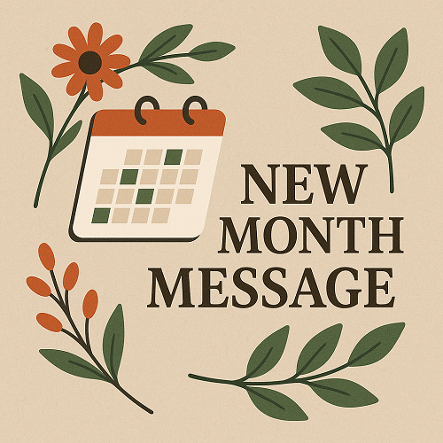 New Month Message for November
