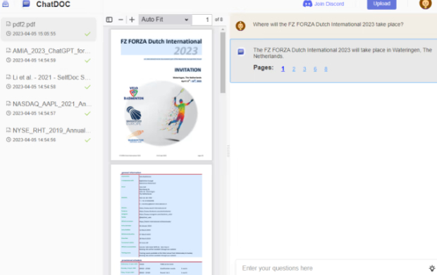 Image of Step 4 of using ChatDOC