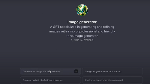 chatgpt image generator free no sign up