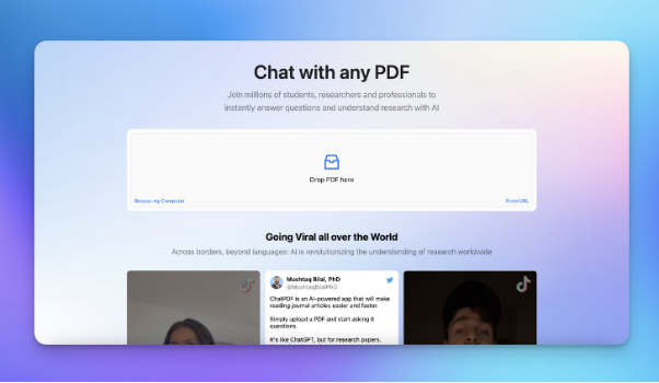 ChatPDF: AI tool for business
