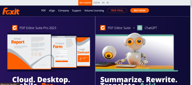 Foxit PhantomPDF