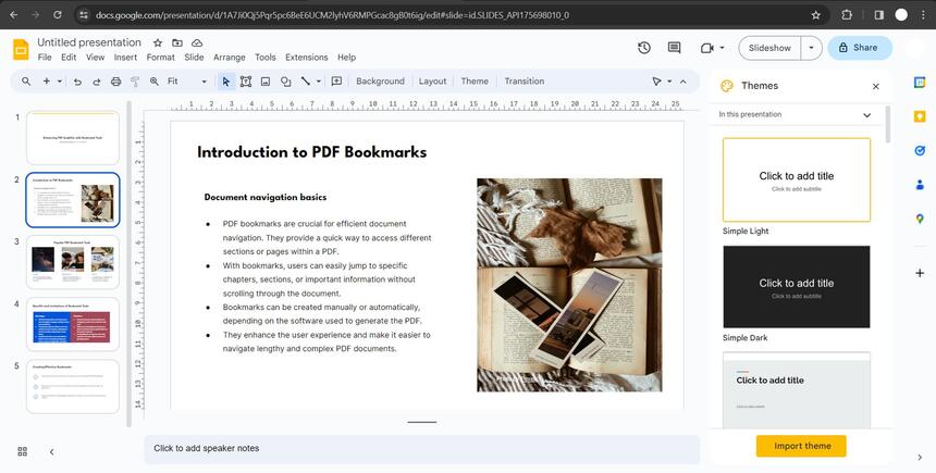 Create a new account