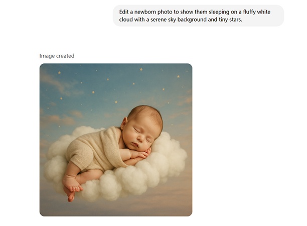 ChatGPT Newborn-Themed Baby Photo Prompts