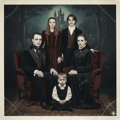 Family Portrait with Dracula