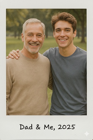 father and son prompt for gemini 9