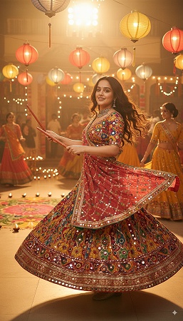 google gemini navratri ai photo editing prompt 1