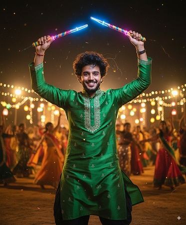 google gemini navratri ai photo editing prompt 10