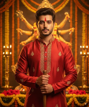 google gemini navratri ai photo editing prompt 9