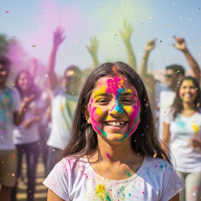 holi festival joy