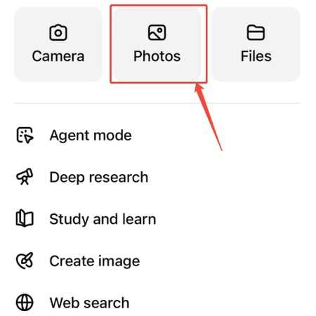 how to send a photo in chatgpt 2