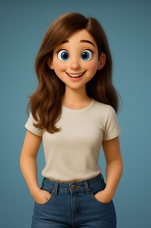 modern disney pixar character