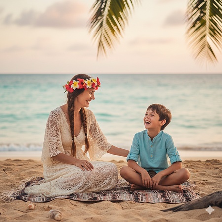 mother and son prompt for gemini ai 10