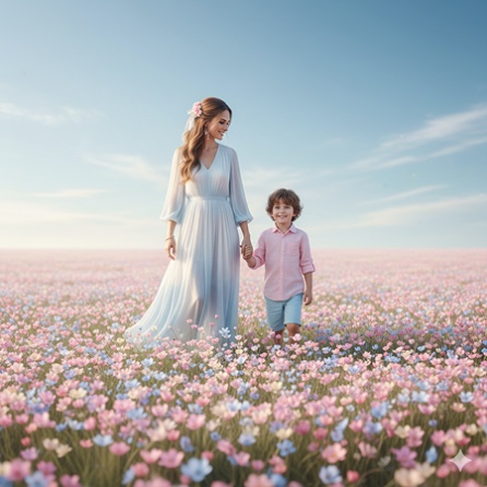 mother and son prompt for gemini ai 13
