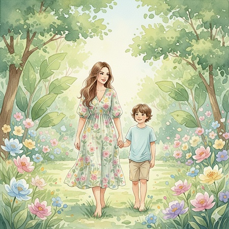 mother and son prompt for gemini ai 17