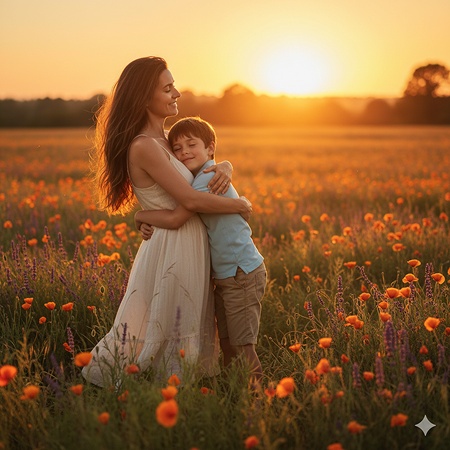 mother and son prompt for gemini ai 8