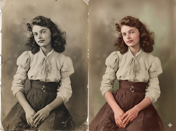 old photo restoration ai prompt 11