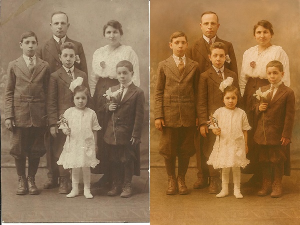 old photo restoration ai prompt 2