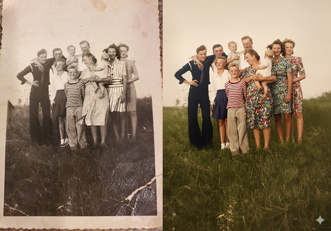 old photo restoration ai prompt 9