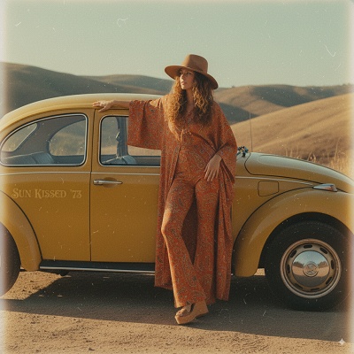 retro vintage look