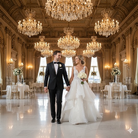 romantic gemini wedding photo prompt 7
