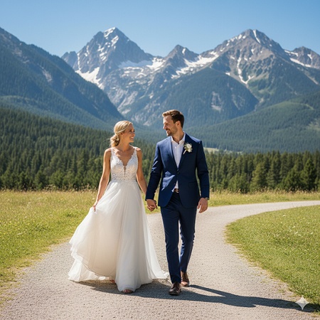 romantic gemini wedding photo prompt 8