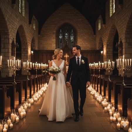 romantic gemini wedding photo prompt 9