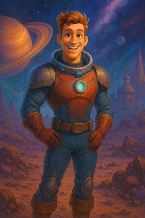 space adventure disney character