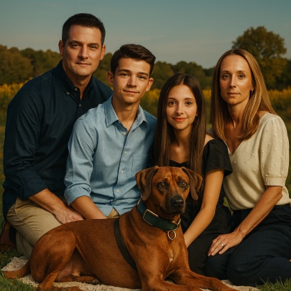 turn family photo into vogue editorial fashion style