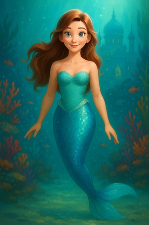 underwater disney mermaid