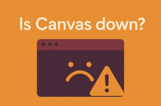 is canvas down