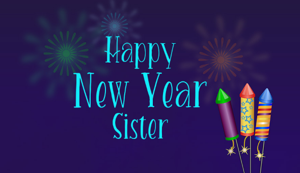 new year wishes for sister