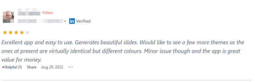 gamma ai negative comment