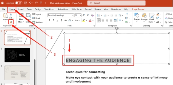 how to use format painter