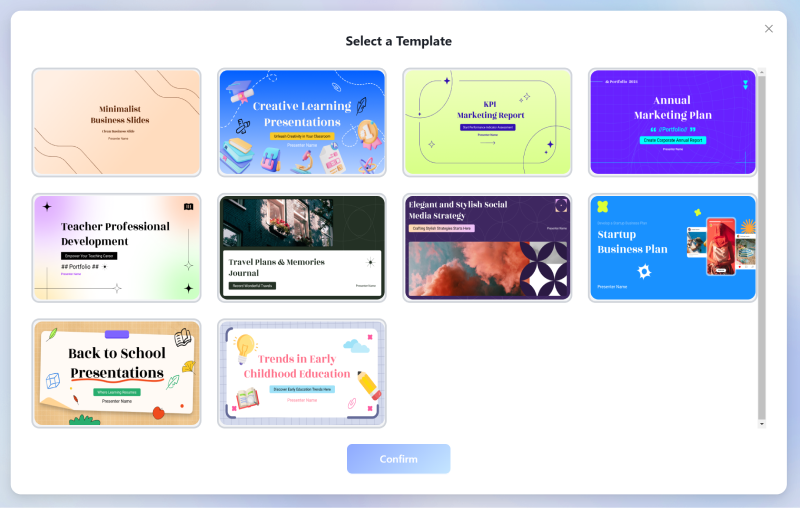 create central idea of mind maps in google slides