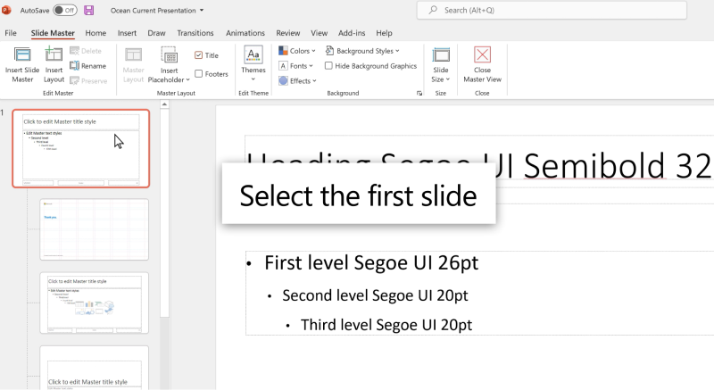 how to put watermark in ppt