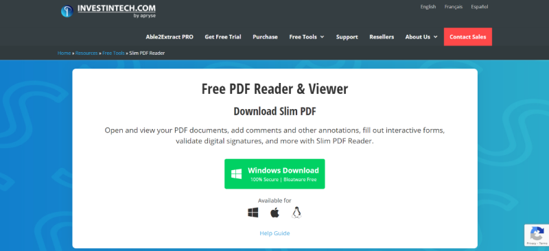 slim pdf as a pdf reader for windows 10