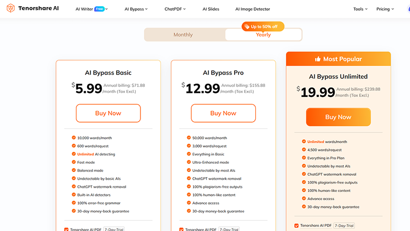 Tenorshare Al Bypass Price