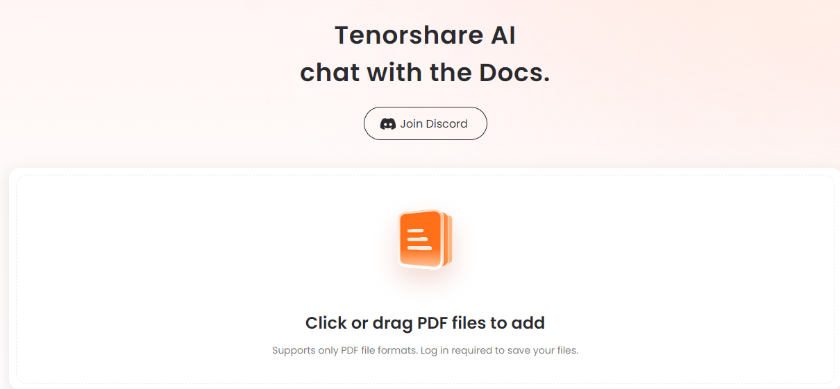 Tenorshare AI - PDF Tool: AI tool for business