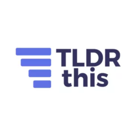 tldr this
