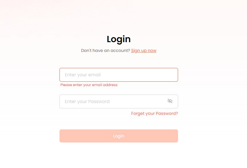create and log in to your account