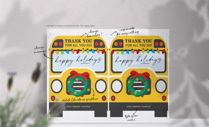 bus driver thank you message