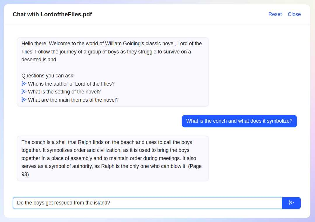 chatpdf pdf analyzer